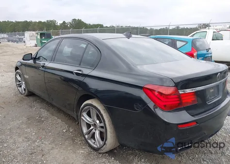 2013 BMW 750Li from USA, damaged, VIN WBAYE8C53DD132319